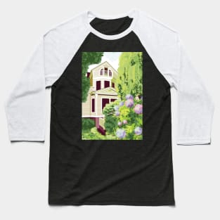 House Nestled in Lush Greenery Baseball T-Shirt